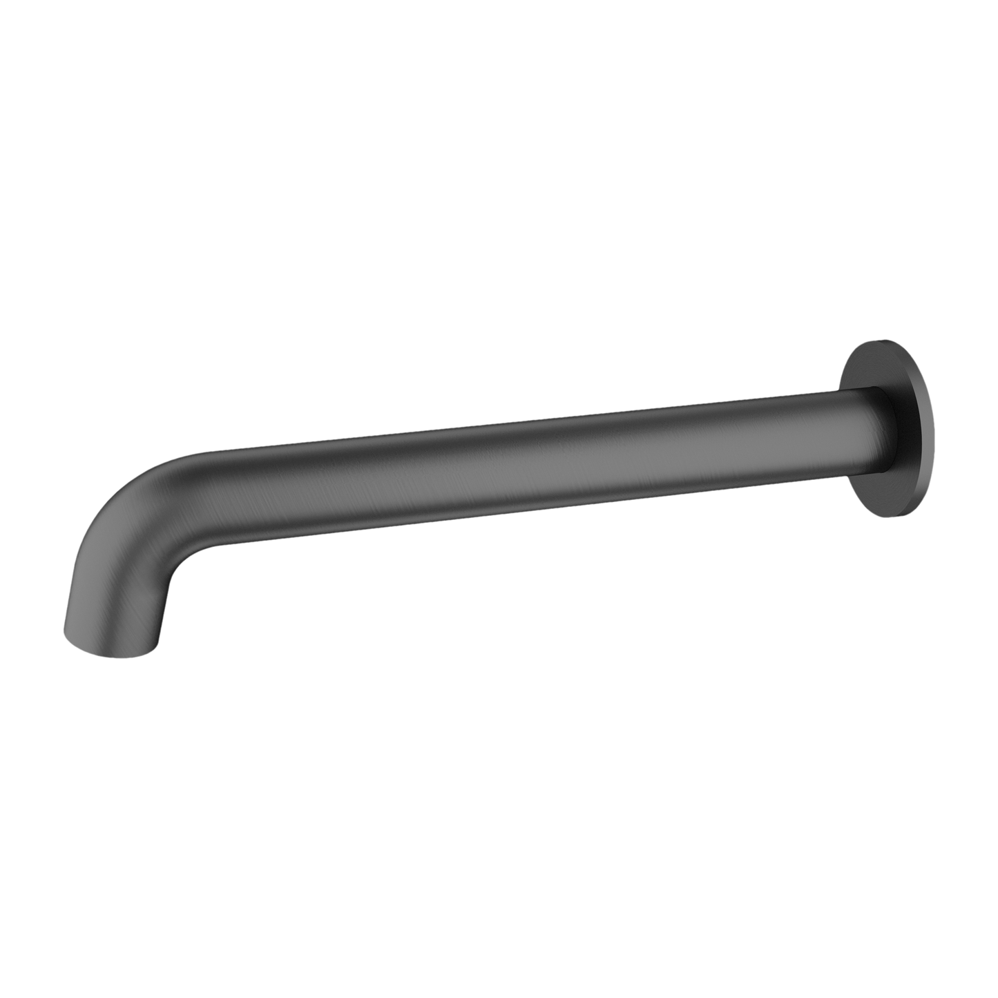 MECCA BASIN/BATH SPOUT ONLY 160/250MM GRAPHITE