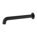 MECCA BASIN/BATH SPOUT ONLY 160/215/250MM MATTE BLACK