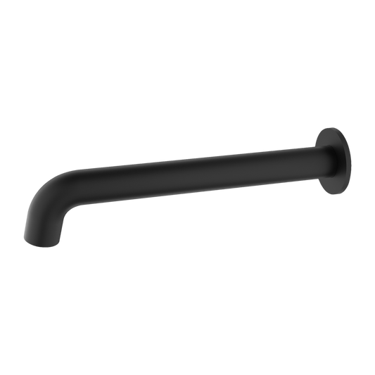 MECCA BASIN/BATH SPOUT ONLY 160/215/250MM MATTE BLACK