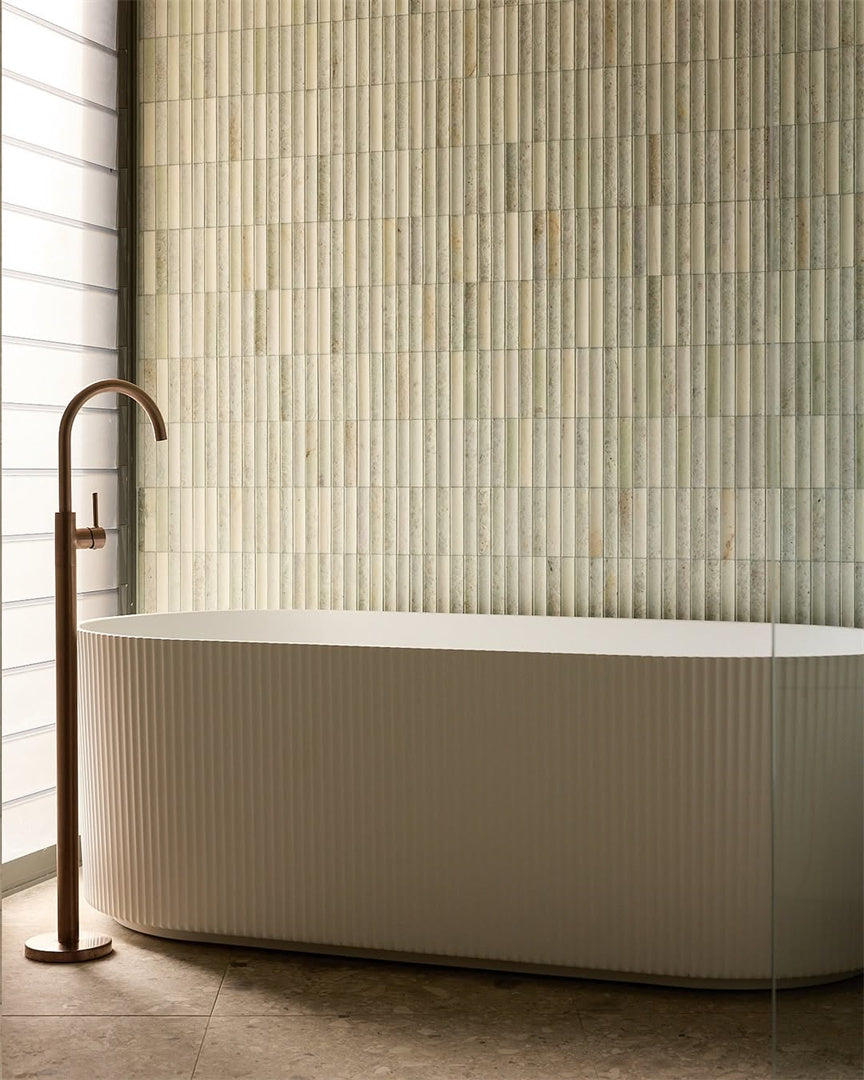 MECCA FREESTANDING BATH MIXER BRUSHED BRONZE