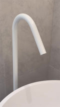 MECCA FREESTANDING BATH SPOUT ONLY MATTE WHITE