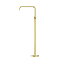 MECCA FREESTANDING BATH MIXER SQUARE SHAPE BRUSHED GOLD