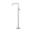 MECCA FREESTANDING BATH MIXER SQUARE SHAPE BRUSHED NICKEL