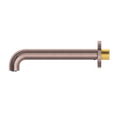 MECCA BASIN/BATH SPOUT ONLY 120/160/185/230/260MM BRUSHED BRONZE
