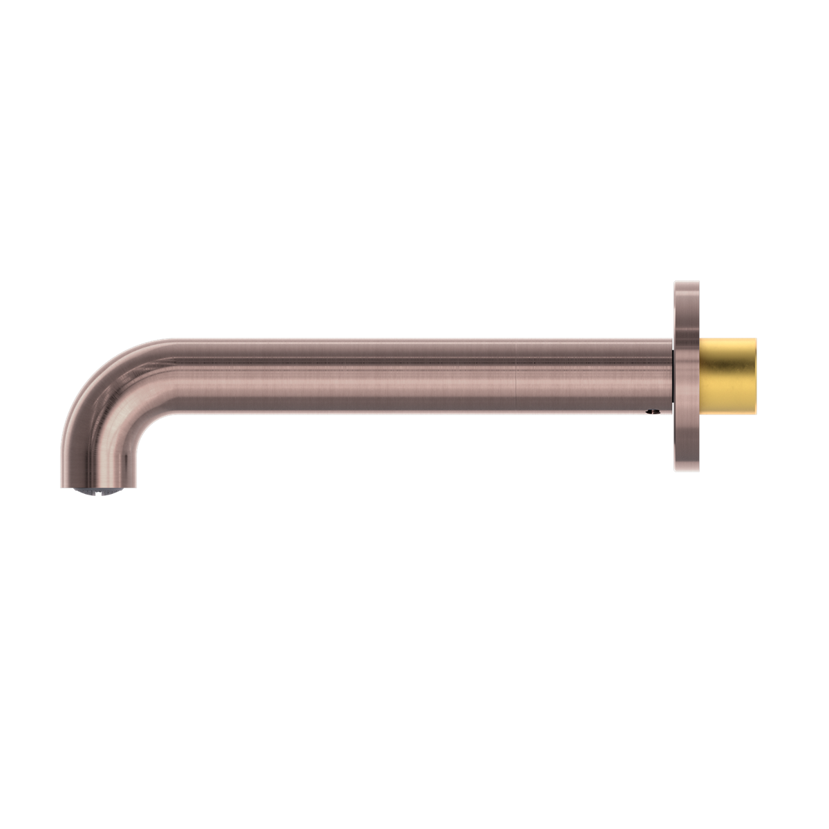 MECCA BASIN/BATH SPOUT ONLY 120/160/185/230/260MM BRUSHED BRONZE