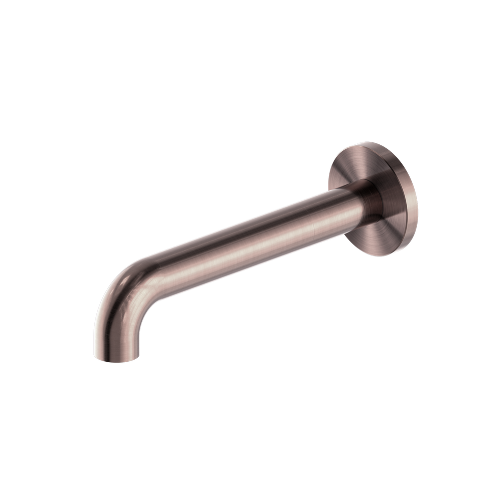 MECCA BASIN/BATH SPOUT ONLY 120/160/185/230/260MM BRUSHED BRONZE