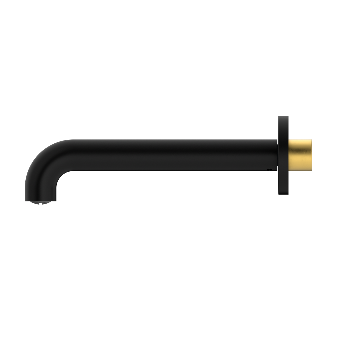 MECCA BASIN/BATH SPOUT ONLY 120/160/185/230/260MM MATTE BLACK