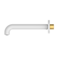 MECCA BASIN/BATH SPOUT ONLY 120/160/185/230/260MM MATTE WHITE
