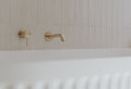 MECCA BASIN/BATH SPOUT ONLY 120/160/185/230/260MM BRUSHED GOLD