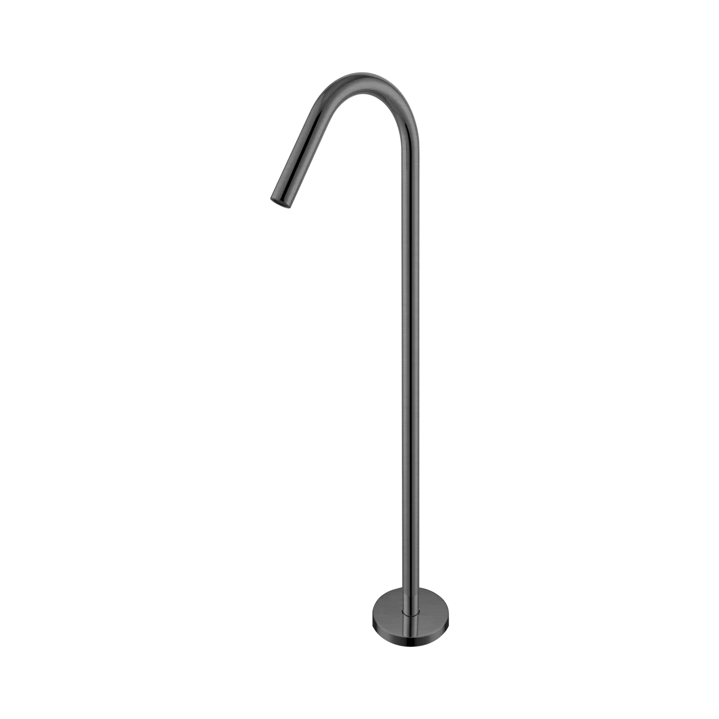 MECCA FREESTANDING BATH SPOUT ONLY GUN METAL GREY