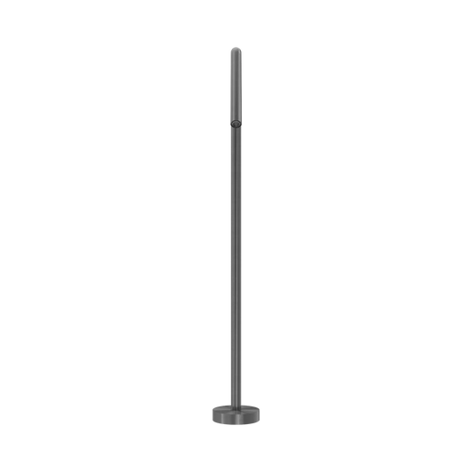 MECCA FREESTANDING BATH SPOUT ONLY GUN METAL GREY