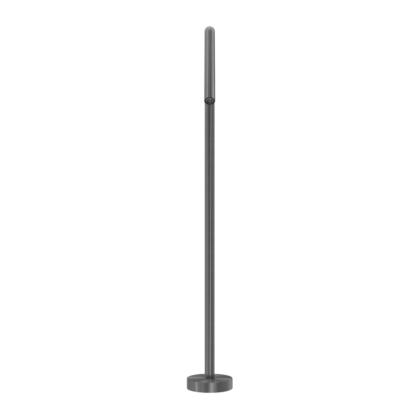 MECCA FREESTANDING BATH SPOUT ONLY GUN METAL GREY