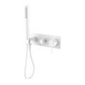 MECCA SHOWER MIXER DIVERTOR SYSTEM MW (NR221903EMW) MATTE WHITE