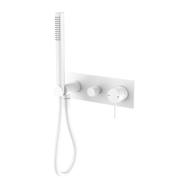 MECCA SHOWER MIXER DIVERTOR SYSTEM MW (NR221903EMW) MATTE WHITE