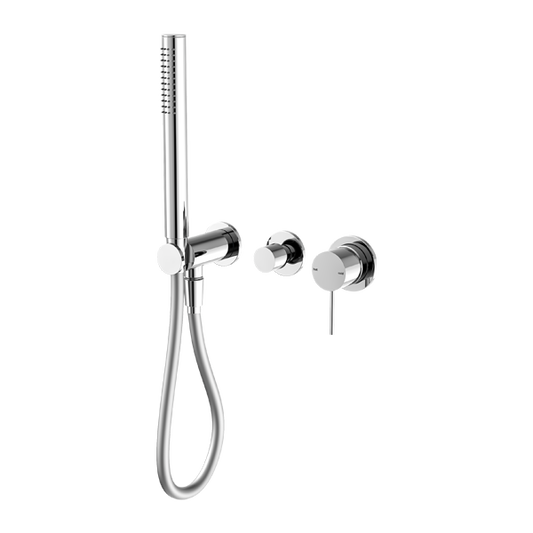 MECCA SHOWER MIXER DIVERTOR SYSTEM SEPARATE BACK PLATE CH (NR221903FCH) CHROME