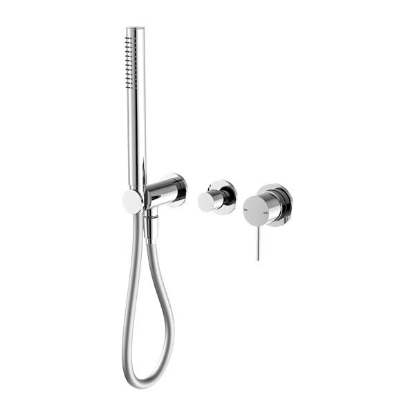 MECCA SHOWER MIXER DIVERTOR SYSTEM SEPARATE BACK PLATE CH (NR221903FCH) CHROME