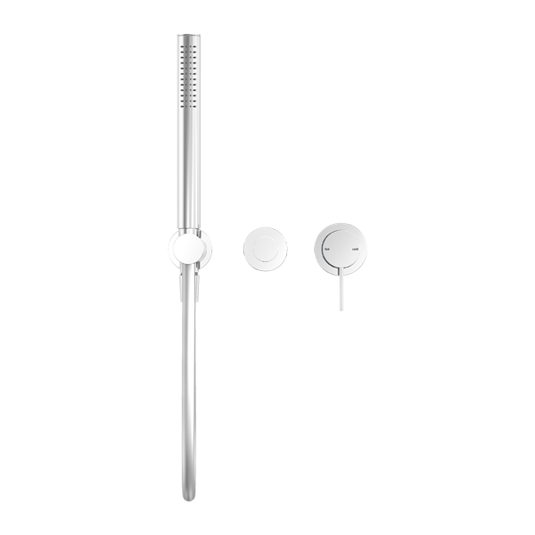 MECCA SHOWER MIXER DIVERTOR SYSTEM SEPARATE BACK PLATE CH (NR221903FCH) CHROME