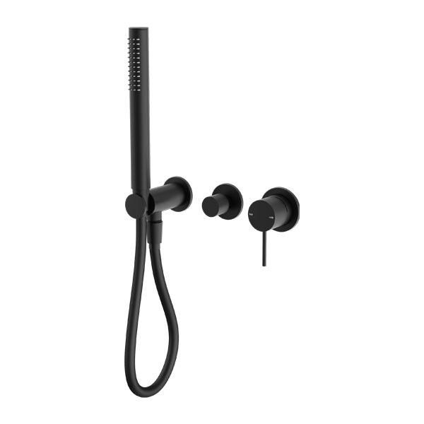 MECCA SHOWER MIXER DIVERTOR SYSTEM SEPARATE BACK PLATE MB (NR221903FMB) MATTE BLACK