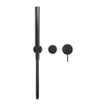 MECCA SHOWER MIXER DIVERTOR SYSTEM SEPARATE BACK PLATE MB (NR221903FMB) MATTE BLACK