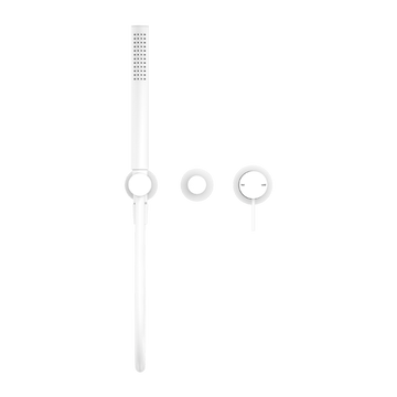 Mecca Shower Mixer Divertor System Separate Back Plate Mw (NR221903FMW) Matte White