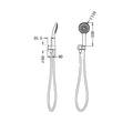 MECCA SHOWER ON BRACKET WITH AIR SHOWER CHROME (NR221905CH) CHROME