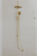 MECCA TWIN SHOWER WITH AIR SHOWER BRUSHED GOLD