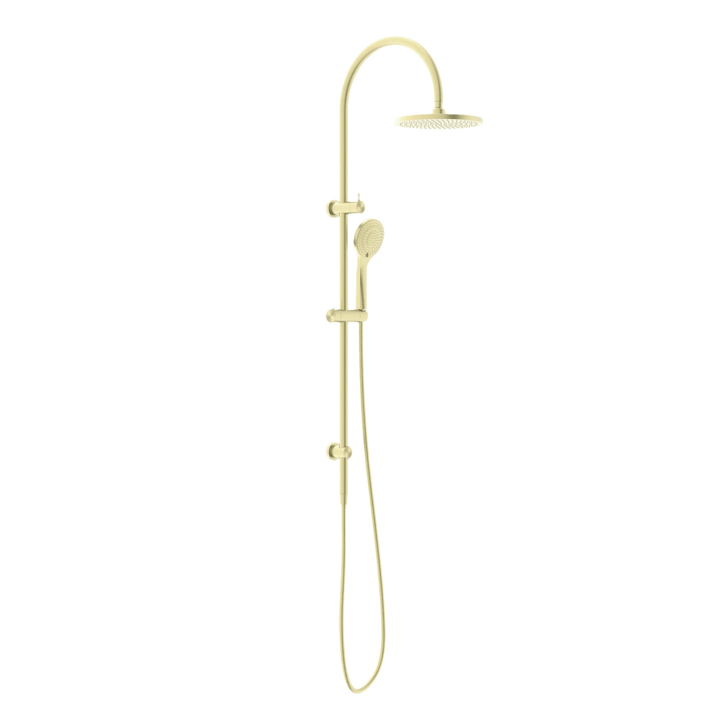 MECCA TWIN SHOWER WITH AIR SHOWER BRUSHED GOLD