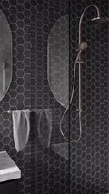 MECCA HAND TOWEL RAIL BRUSHED NICKEL