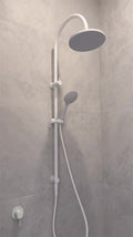 MECCA TWIN SHOWER WITH AIR SHOWER MATTE WHITE