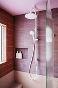 MECCA TWIN SHOWER WITH AIR SHOWER MATTE WHITE