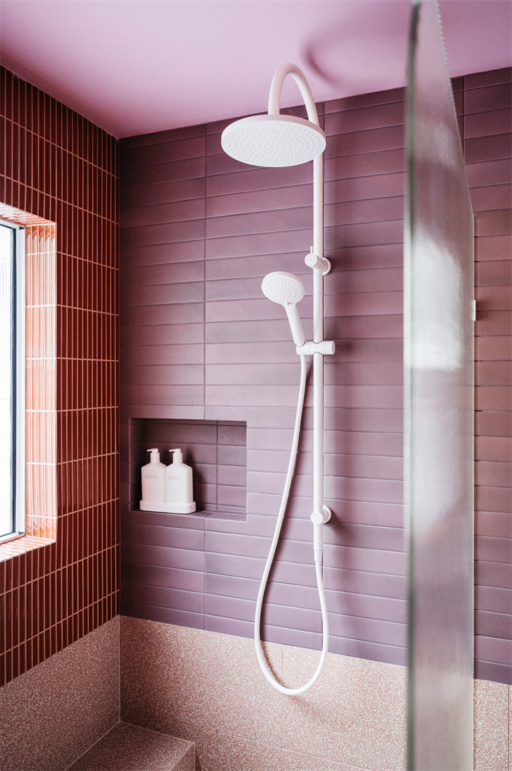 MECCA TWIN SHOWER WITH AIR SHOWER MATTE WHITE