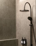 MECCA TWIN SHOWER GUN METAL GREY
