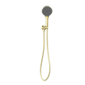 MECCA SHOWER ON BRACKET WITH AIR SHOWER II BRUSHED GOLD