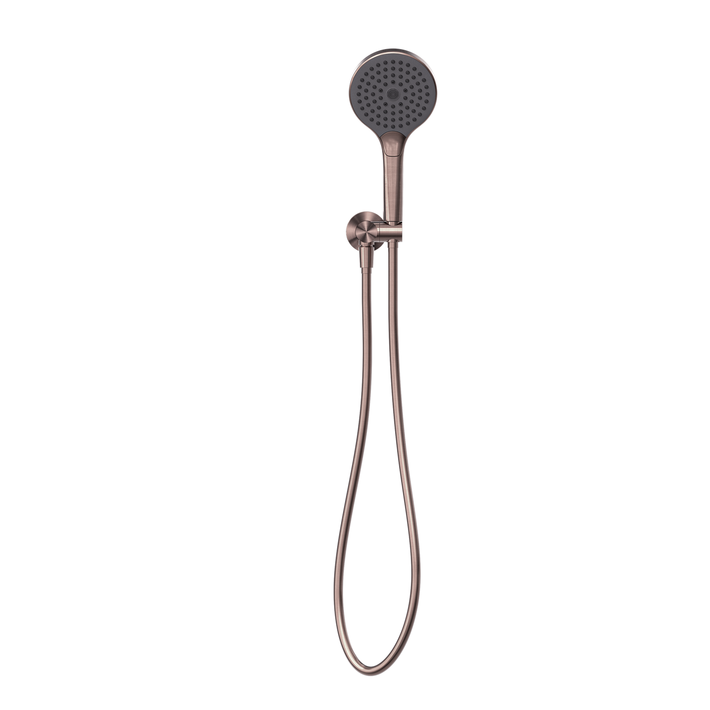 MECCA SHOWER ON BRACKET WITH AIR SHOWER II BRUSHED BRONZE