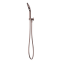 MECCA SHOWER ON BRACKET WITH AIR SHOWER II BRUSHED BRONZE