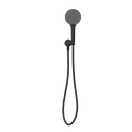 MECCA SHOWER ON BRACKET WITH AIR SHOWER II MATTE BLACK