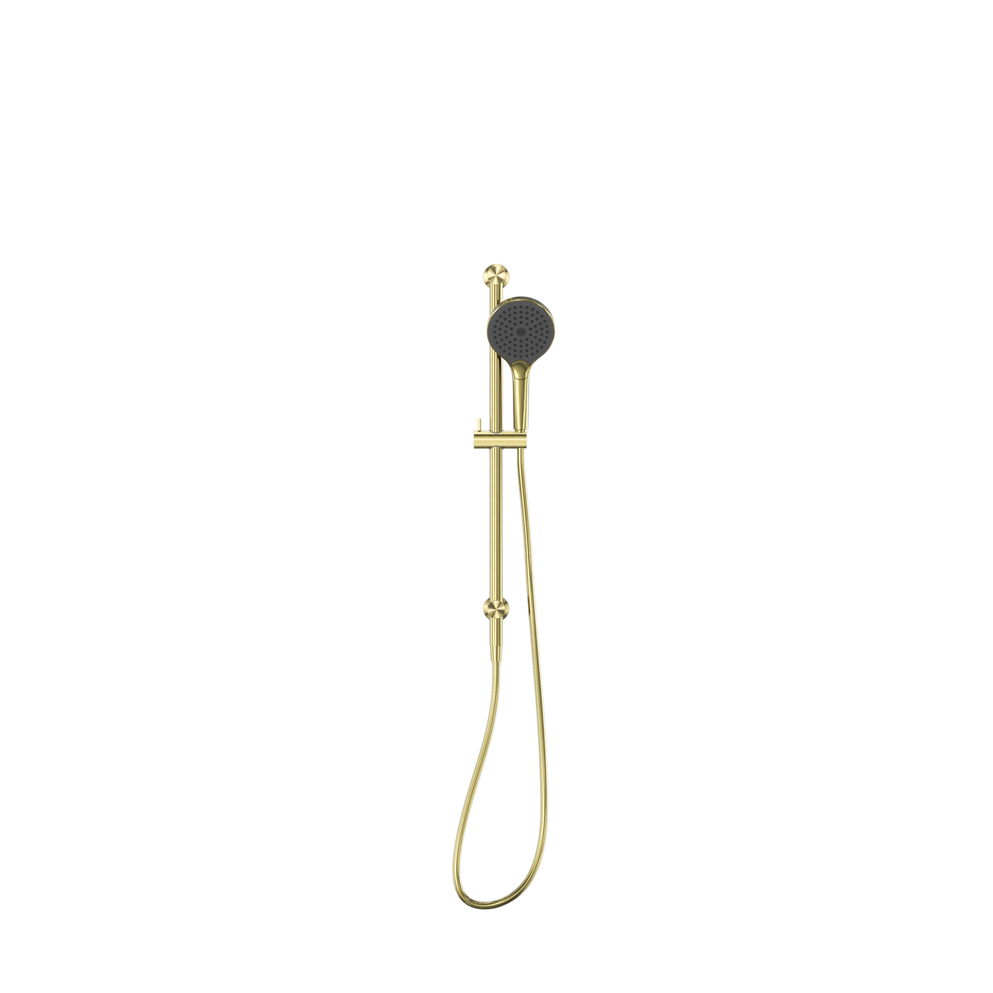 MECCA SHOWER RAIL WITH AIR SHOWER II BRUSHED GOLD