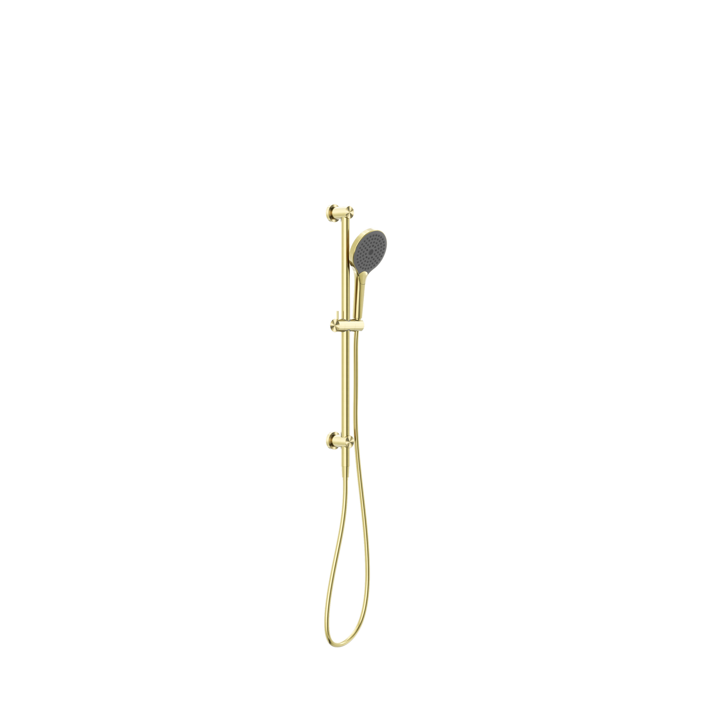 MECCA SHOWER RAIL WITH AIR SHOWER II BRUSHED GOLD