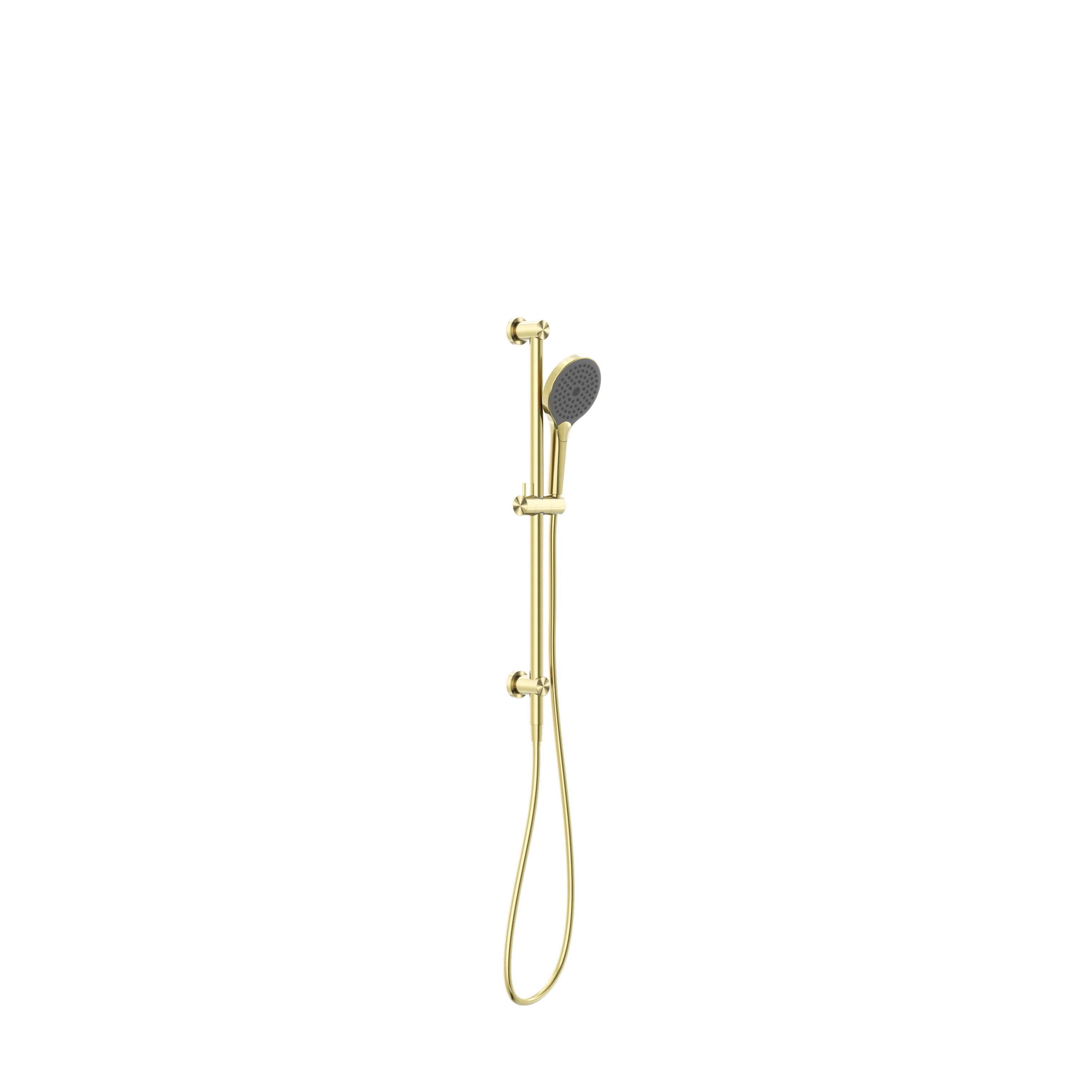 MECCA SHOWER RAIL WITH AIR SHOWER II BRUSHED GOLD