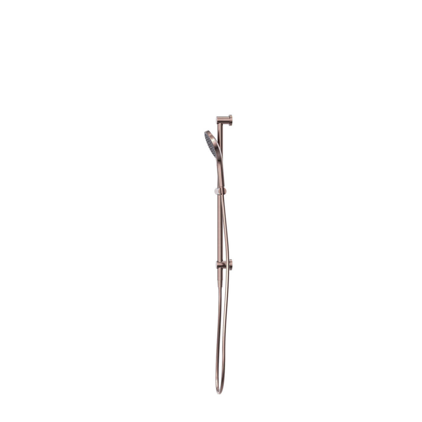 MECCA SHOWER RAIL WITH AIR SHOWER II BRUSHED BRONZE