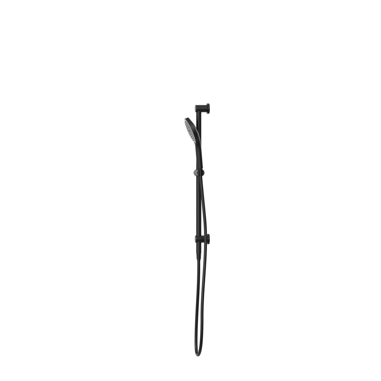 MECCA SHOWER RAIL WITH AIR SHOWER II MATTE BLACK