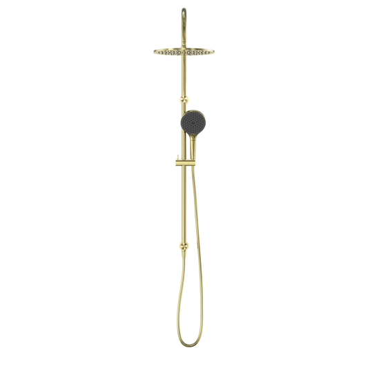 MECCA TWIN SHOWER WITH AIR SHOWER II BRUSHED GOLD