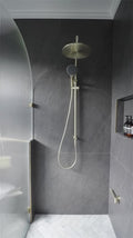 MECCA TWIN SHOWER WITH AIR SHOWER II BRUSHED GOLD