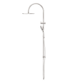 MECCA TWIN SHOWER WITH AIR SHOWER II BRUSHED NICKEL