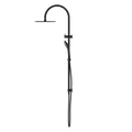 MECCA TWIN SHOWER WITH AIR SHOWER II MATTE BLACK
