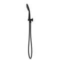 MECCA SHOWER ON BRACKET WITH AIR SHOWER CHROME (NR221905CH) MATTE BLACK