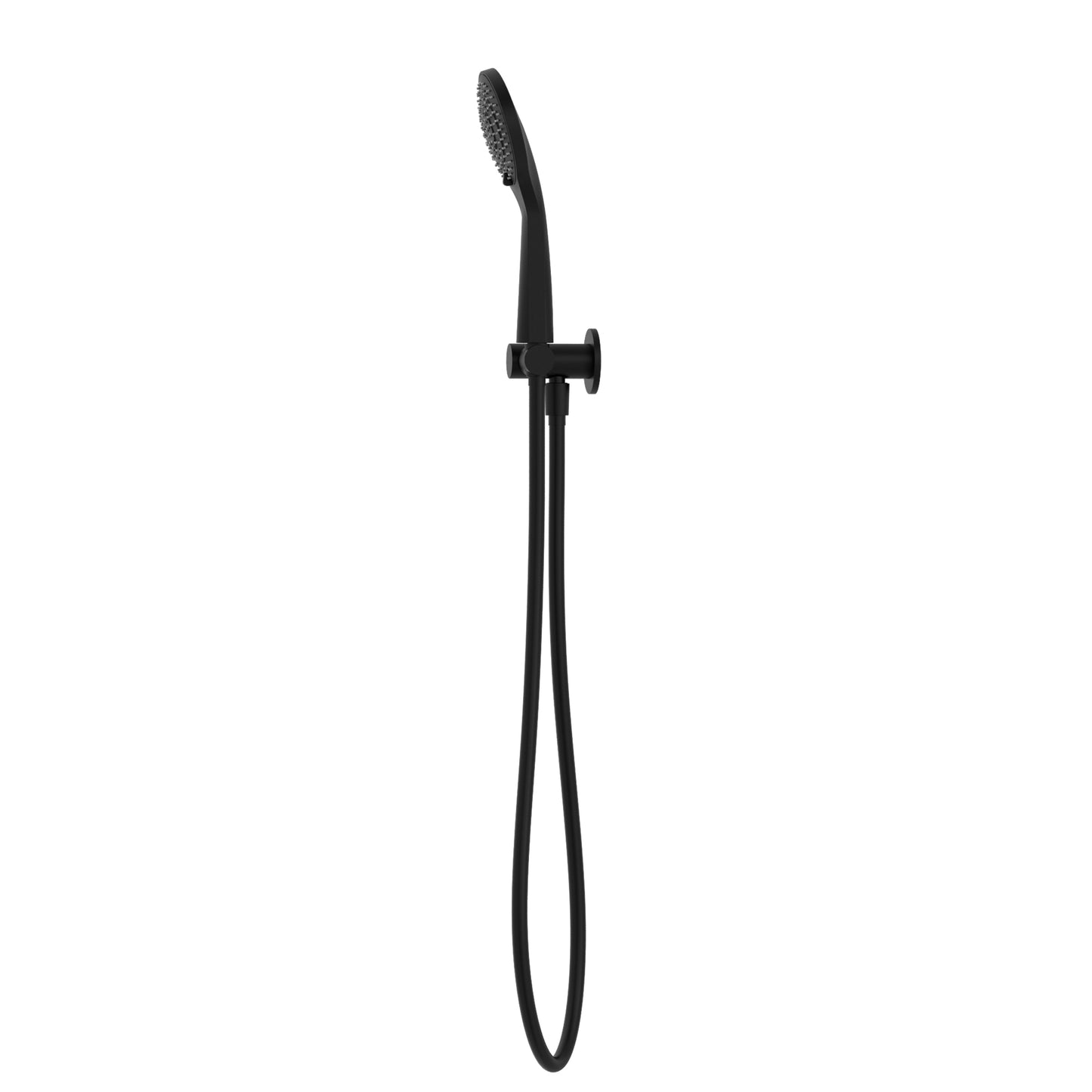 MECCA SHOWER ON BRACKET WITH AIR SHOWER CHROME (NR221905CH) MATTE BLACK