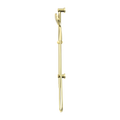 MECCA SHOWER RAIL WITH AIR SHOWER BRUSHED GOLD