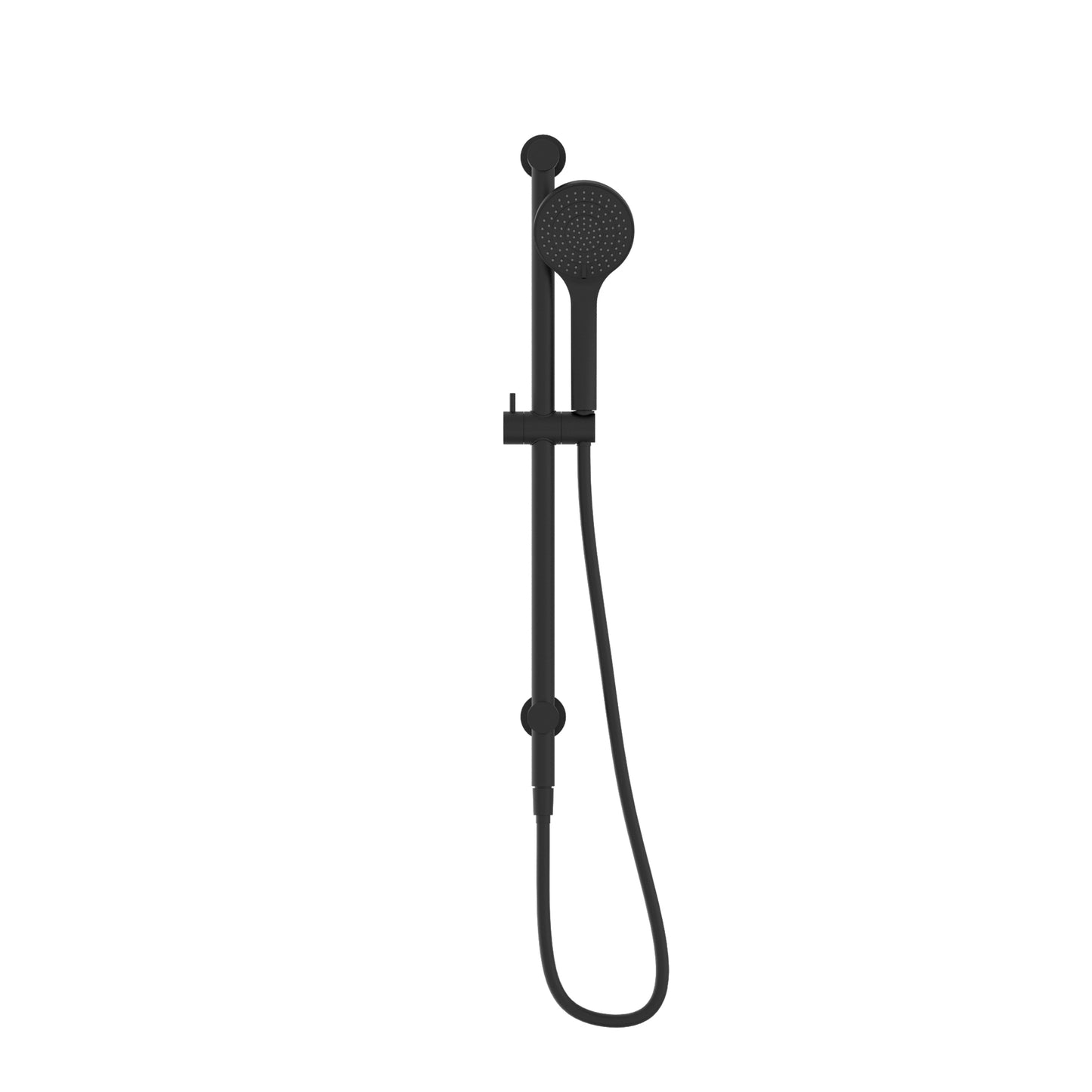 MECCA SHOWER RAIL WITH AIR SHOWER MATTE BLACK