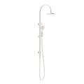 MECCA TWIN SHOWER WITH AIR SHOWER BRUSHED NICKEL